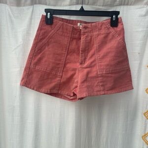 Roxy High Waist Pink Shorts